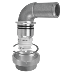Fuel Inlet Check Valve - Swivel Mount, 90 Degree Hose Port, EPA Compliant