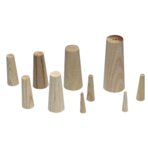 Wooden Plugs - Set of 9