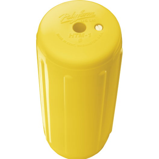 yellow of Polyform US Polyform HTM-Series Boat Fenders