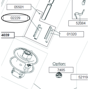 Split Lower End Bearing Holder Set - C420, C430 of Profurl Furlers Lower End Bearing Holders