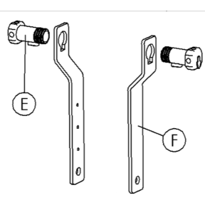 Pin Lockers with Long Link Plates - Before Being Locked of Profurl Furlers Furler Drum Pinlock Sets