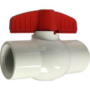 White PVC Ball Valve