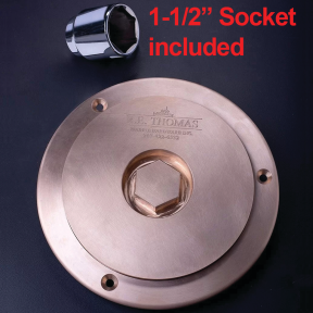 Watertight Bronze Deck Plates