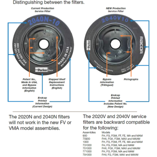 1000 Turbine V Series Replacement Elements