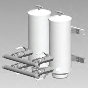 804 Series High Capacity Marine Dual Manifold Fuel Filter/Water Separator
