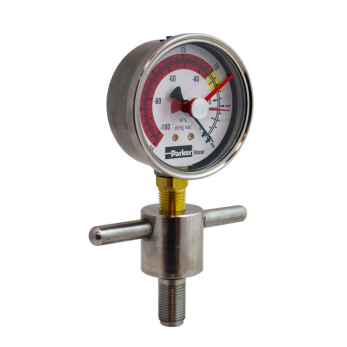 Racor Turbine Series Stainless Steel T-Handle Vacuum Gauge Kit