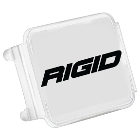 white of Rigid Industries D-Series "Dually" Opaque Light Covers