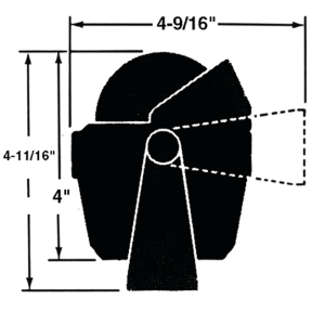 Explorer&trade; Bracket Mount Compasses - 2-3/4" Dial