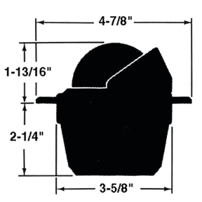 Explorer&trade; Flush Mount Compasses- 2-3/4" Dial