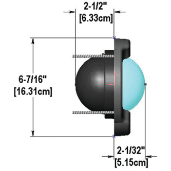 Venture&trade; SR-2 Compass - 3-3/4" Dial