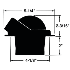 Voyager®Flush Mount Compasses - 3" Dial