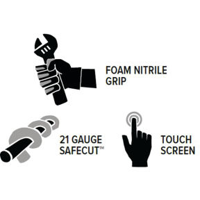 Raven Safecut A7 Foam Nitrile Palm Glove