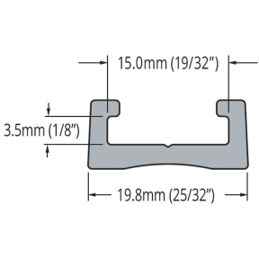Series 19 C-Track - Aluminum