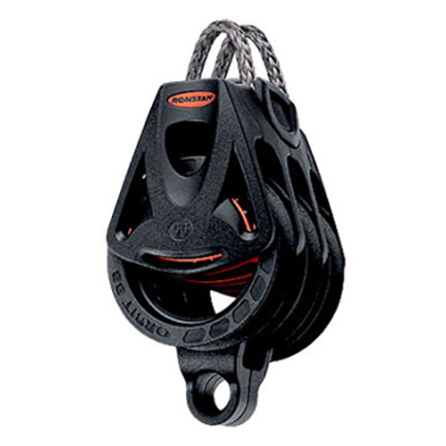 rf55311 of Ronstan 55 mm Ball Bearing Triple Orbit Block