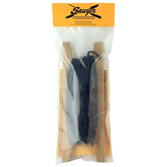 Black Wrap Kit of Sawyer Paddles & Oars Oar Rope Wrapping Kit