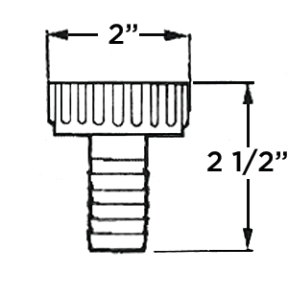 1-1/4" to 3/4" or 1" Adapter