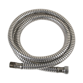 13' Chrome Spiral Hose for Elbow Sprayer Handles