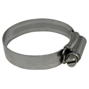 main view of Scandvik 316 SS Premium Solid Band Hose Clamps