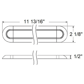 LED Rail Light - 12"
