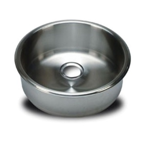102441 of Scandvik Round Sink - Brushed Finish, 18/10 Stainless Steel