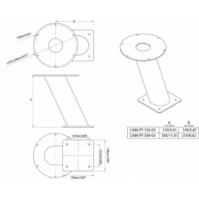 Mounts for FLIR M300 Camera