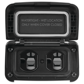 SC-V-P1 Dual Waterproof 125V 20A AC Outlet