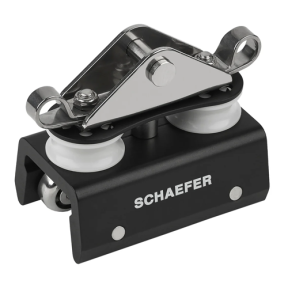 72-36 of Schaefer Marine 4-Wheel/Dual Sheave Traveler Car - for 1-1/8" Track