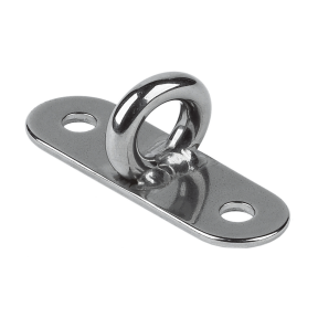 1-7/8" Long of Schaefer Marine Side Ring Welded Pad Eye - 304 Stainless Steel