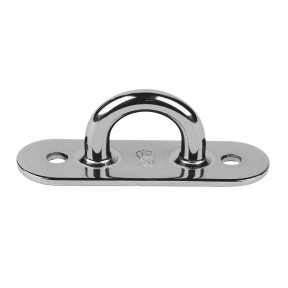 3" Long of Schaefer Marine Welded Pad Eyes - 304 Stainless Steel