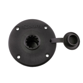 Round Flush Deck Mount