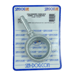 580871 of Sea-Dog Line 2-1/4" Round Horn Oarlocks - Galvanized Iron, 1/2" Shank