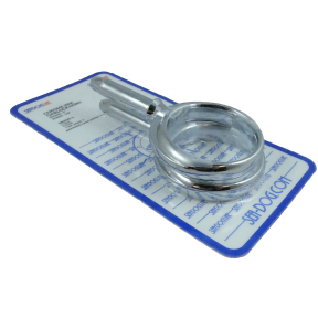side of Sea-Dog Line 2" Round Horn Oarlock - Chromed Zinc, 1/2" Shank