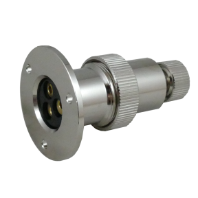 side view of Sea-Dog Line 3-Pin Polarized Electrical Plug & Socket