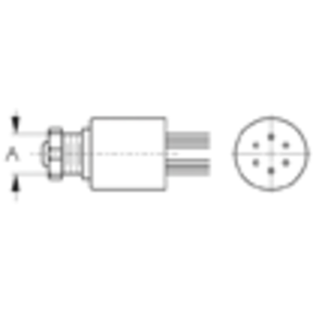6 Wire Terminal 3 Position Ignition Switch - Magneto Style