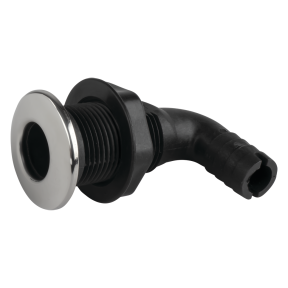 90 Degree Thru-Hull with Stainless Cap