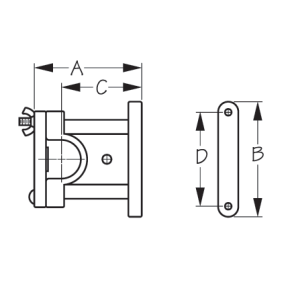 Antenna Stand Off Bracket