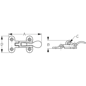 Anti-Rattle Hatch Fastener