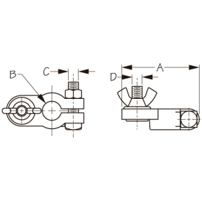 Battery Terminal - Wing Nut
