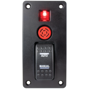 Bilge Pump High Water Alarm Panel w/ Switch