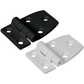 Black Nylon Short Side Door Hinge