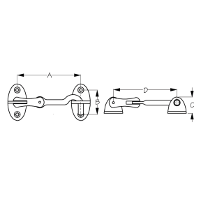Door Hook With Swivel