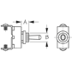 Brass Toggle Switch