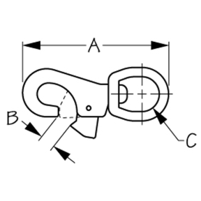 dia of Sea-Dog Line Bull Nose Snap