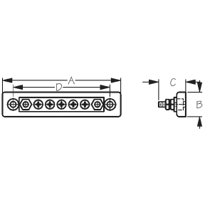 Bus Bar Screw Terminal