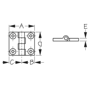 Butt Hinge