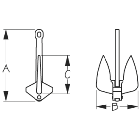 Navy Anchor
