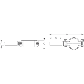 Clamp-on Oar Locks
