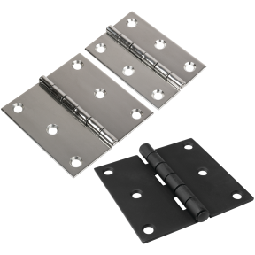Dampening Butt Hinge, 6 Hole