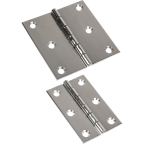 Dampening Butt Hinge, 6 Hole