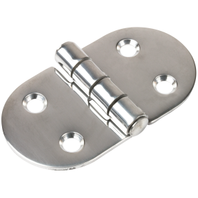 Dampening Round Side Door Hinge, Short